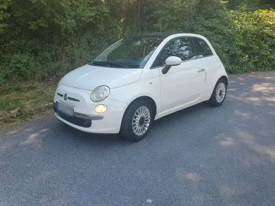 Gebraucht Fiat 500C Lounge 69 PS (50 kW) 2012 Weiß Cabrio