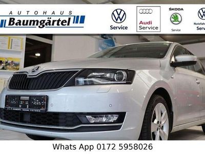 Gebraucht Skoda Rapid Clever 110 PS (80 kW) 2018 Silber Kleinwagen