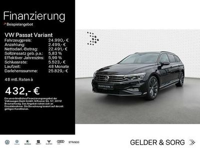 Gebraucht VW Passat R-line 190 PS (139 kW) 2020 Schwarz Kombi