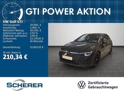 Gebraucht VW Golf VIII GTI 245 PS (180 kW) 2024 Uranograu Limousine