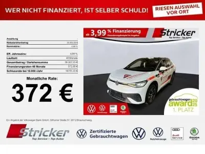 Gebraucht VW ID.5 Pro Performance 150 kW (204 PS) 2023 Gletscherweiß metallic schwar SUV