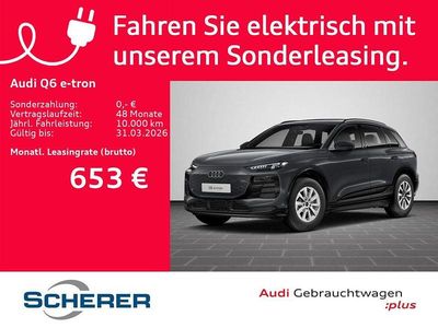 Gebraucht Audi Q6 e-tron Advanced Plus 225 kW (306 PS) 2025 Magnetgrau SUV