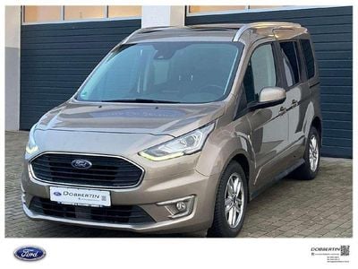 Gebraucht Ford Tourneo Connect Titanium 120 PS (88 kW) 2019 Pyritsilber metallic Van / Kleinbus