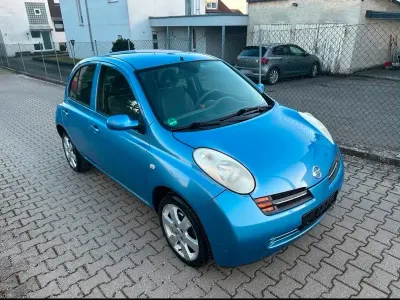 Gebraucht Nissan Micra 88 PS (64 kW) 2003 Blau Kleinwagen