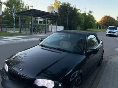Gebraucht BMW 320 Cabriolet 170 PS (125 kW) 2002 Schwarz Cabrio