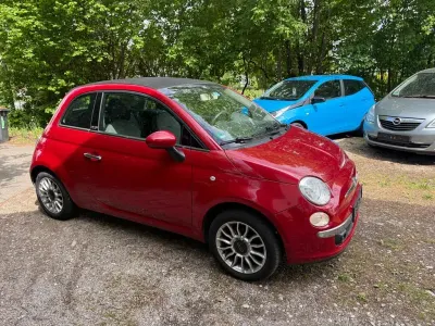 Usata Fiat 500C Lounge 69 CV (50 kW) 2010 Rosso Cabrio