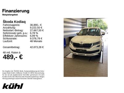 Candyweiss Gebraucht 2021 Skoda Kodiaq SUV | 36.590 € (Fairer Preis)
