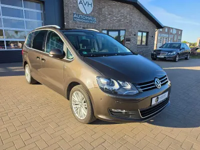 Gebraucht VW Sharan Cup 150 PS (110 kW) 2015 Braun Van / Kleinbus