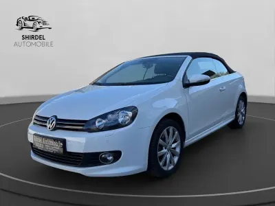 Usata VW Golf Cabriolet Basis 125 CV (91 kW) 2016 Bianco Cabrio
