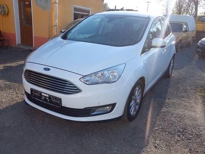 Gebraucht Ford C-MAX Titanium 120 PS (88 kW) 2016 Weiß Van / Kleinbus