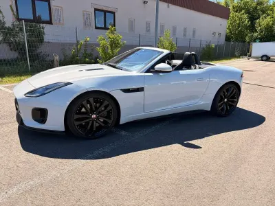 Käytetty Jaguar F-Type R-Dynamic 340 HP (250 kW) 2018 Valkoinen Avoauto