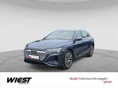Używany Audi Q8 e-tron Advanced Plus 300 kW (408 KM) 2024 Niebieski SUV