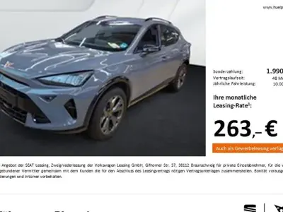 Gebraucht Cupra Formentor 150 PS (110 kW) 2025 Grau SUV
