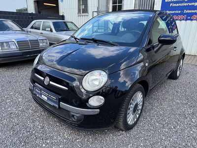 Usata Fiat 500C 69 CV (50 kW) 2011 Nero Cabrio