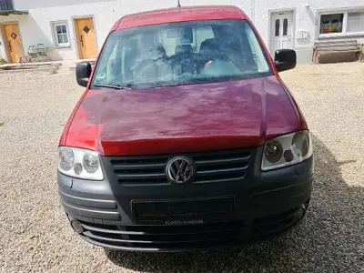Gebraucht VW Caddy 105 PS (77 kW) 2006 Rot Van / Kleinbus