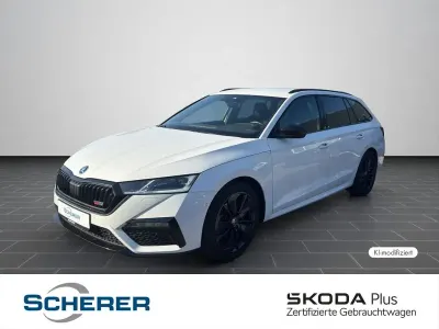 Gebraucht Skoda Octavia RS 200 PS (147 kW) 2024 Candyweiß Kombi