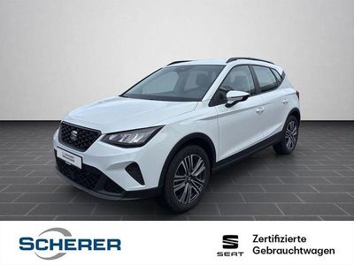 Gebraucht Seat Arona Style 116 PS (85 kW) 2024 Nevada weiß metallic (metallic) SUV