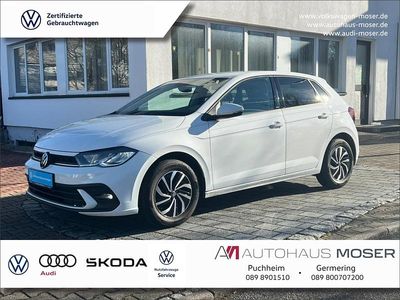 Gebraucht VW Polo Life 95 PS (69 kW) 2022 Ascotgrau Kleinwagen