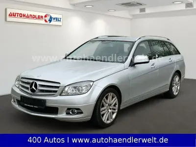 Brugt Mercedes C220 Avantgarde 170 HK (125 kW) 2009 Sølv Stationcar