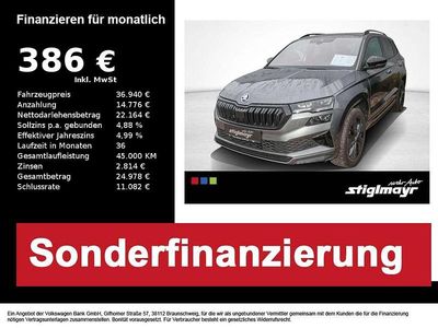 Gebraucht Skoda Karoq SportLine 190 PS (139 kW) 2024 Graphitegrau metallic SUV