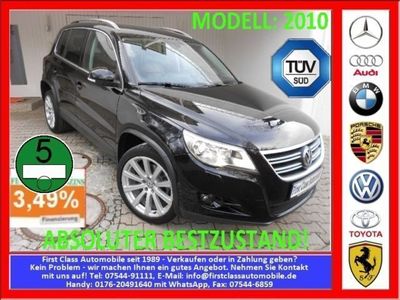 gebraucht VW Tiguan 2.0 TDI DPF 4Mo.,DSG R-LINE MOD:2010 VOLL