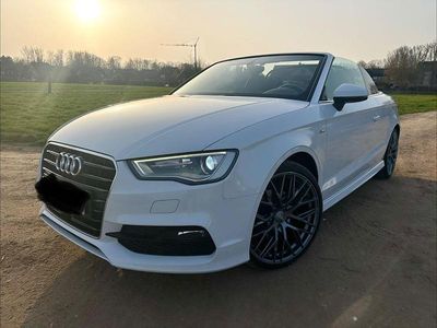 Gebraucht Audi A3 Cabriolet S-Line 150 PS (110 kW) 2014 Weiß Cabrio