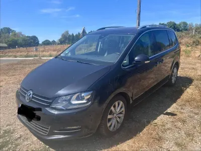 Gebraucht VW Sharan Highline 140 PS (102 kW) 2015 Schwarz Van / Kleinbus