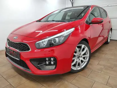 Brugt Kia Ceed GT-Track 204 HK (150 kW) 2018 Rød Hatchback