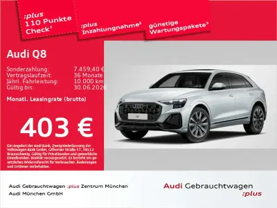 Used Audi Q8 Performance 286 HP (210 kW) 2025 Silver SUV