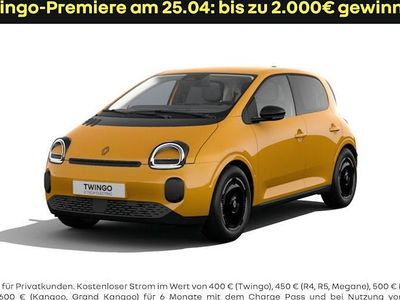 Neu Renault Twingo Evolution 60 kW (82 PS) 2026 Gelb Kleinwagen