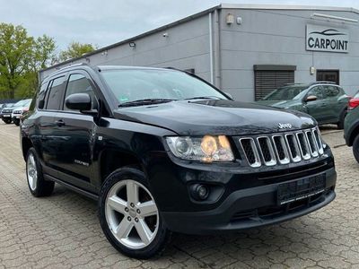 gebraucht Jeep Compass Limited 4x4 2.2 CRD Navi Leder AHK