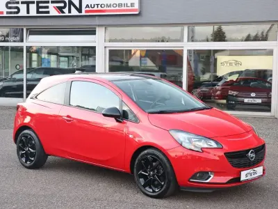 Gebraucht Opel Corsa Color Edition 90 PS (66 kW) 2017 Lava rot Kleinwagen