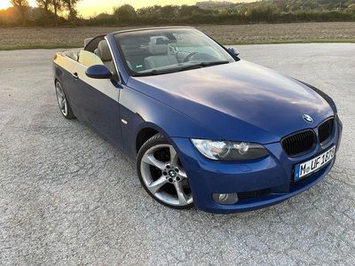 Blau Gebraucht 2008 BMW 325 Cabriolet Performance Cabrio | 9.799 € (Fairer Preis)