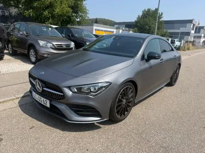 Gebraucht Mercedes CLA200 AMG line 163 PS (119 kW) 2021 Grau Coupé