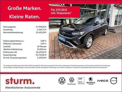 Neu VW T-Cross 116 PS (85 kW) 2026 Schwarz SUV