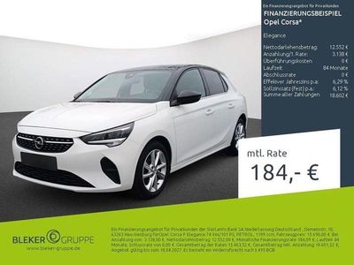 Gebraucht Opel Corsa Elegance 101 PS (74 kW) 2020 Weiß Kleinwagen