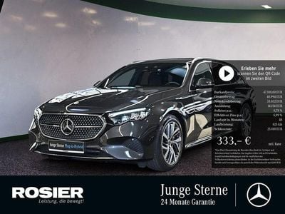 Gebraucht Mercedes E300 Avantgarde 197 PS (144 kW) 2024 Grau / graphitgrau (metallic) Kombi