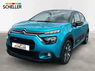 Gebraucht Citroën C3 Shine 83 PS (61 kW) 2023 Lackierung spring blue/metalli Kleinwagen