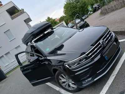 Gebraucht VW Tiguan Allspace 179 PS (131 kW) 2018 Schwarz SUV
