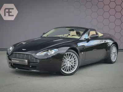 Gebraucht Aston Martin V8 Vantage 426 PS (313 kW) 2009 Schwarz Cabrio