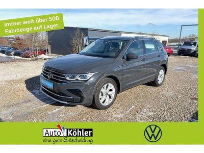Uranograu Gebraucht 2022 VW Tiguan Elegance SUV | 31.730 € (Fairer Preis)
