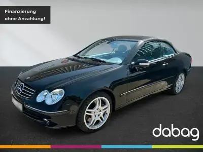 Gebraucht Mercedes CLK500 Avantgarde 306 PS (225 kW) 2004 Schwarz Cabrio