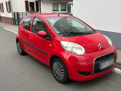 Gebraucht Citroën C1 68 PS (50 kW) 2009 Rot Kleinwagen