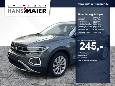 Gebraucht VW T-Roc Style 150 PS (110 kW) 2022 Grau SUV