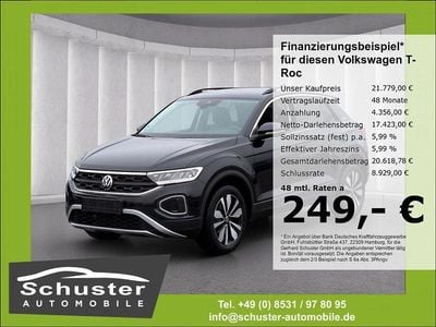 Gebraucht VW T-Roc Goal 116 PS (85 kW) 2025 Deep black perleffekt SUV