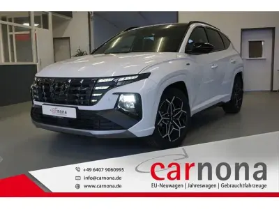 Gebraucht Hyundai Tucson N Line 179 PS (131 kW) 2022 Weiß SUV
