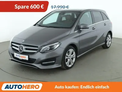 Gebraucht Mercedes B220 Urban 177 PS (130 kW) 2016 Grau Kleinwagen