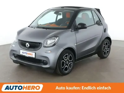 Gebraucht Smart ForTwo Cabrio Basis 71 PS (52 kW) 2016 Schwarz Cabrio