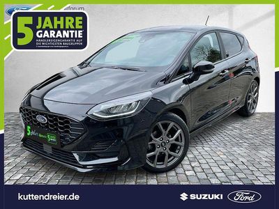Gebraucht Ford Fiesta ST-Line 125 PS (91 kW) 2022 Obsidianschwarz metallic Kleinwagen