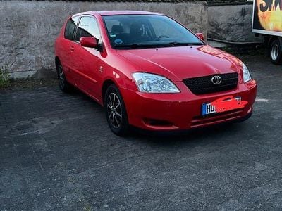 Gebraucht Toyota Corolla Sol 97 PS (71 kW) 2002 Rot Limousine